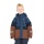 Zigzag Winter-Skijacke Taylora W-PRO 15.000 (4-Wege-Stretch, wasserdicht, winddicht) Insignia blau/braun Kinder